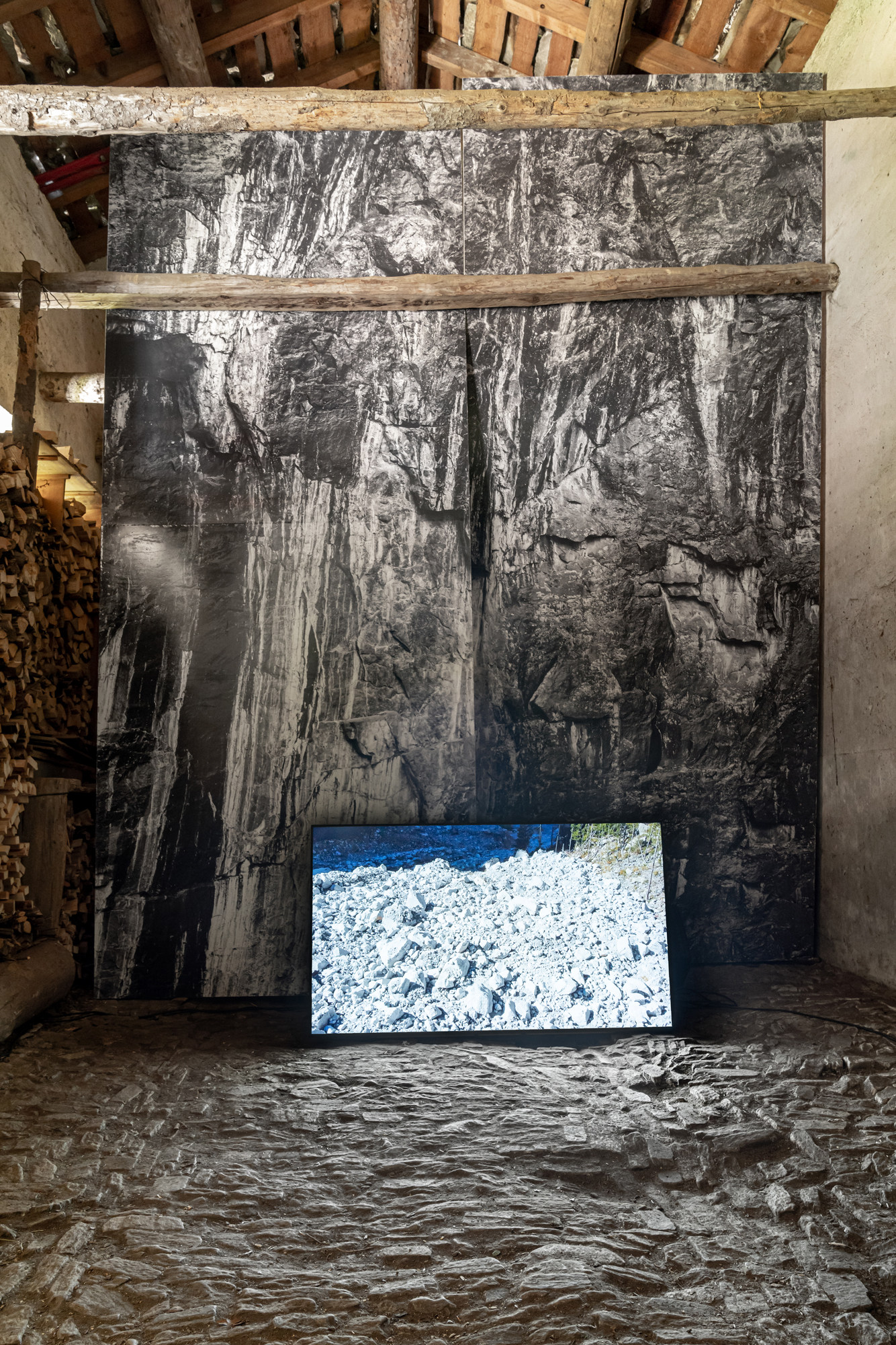 Biennale Bregaglia 2020 – Patrick Rohner, Die Natur kennt keine Katastrophen, 2020; Bild © Yanik Bürkli, CLUS AG